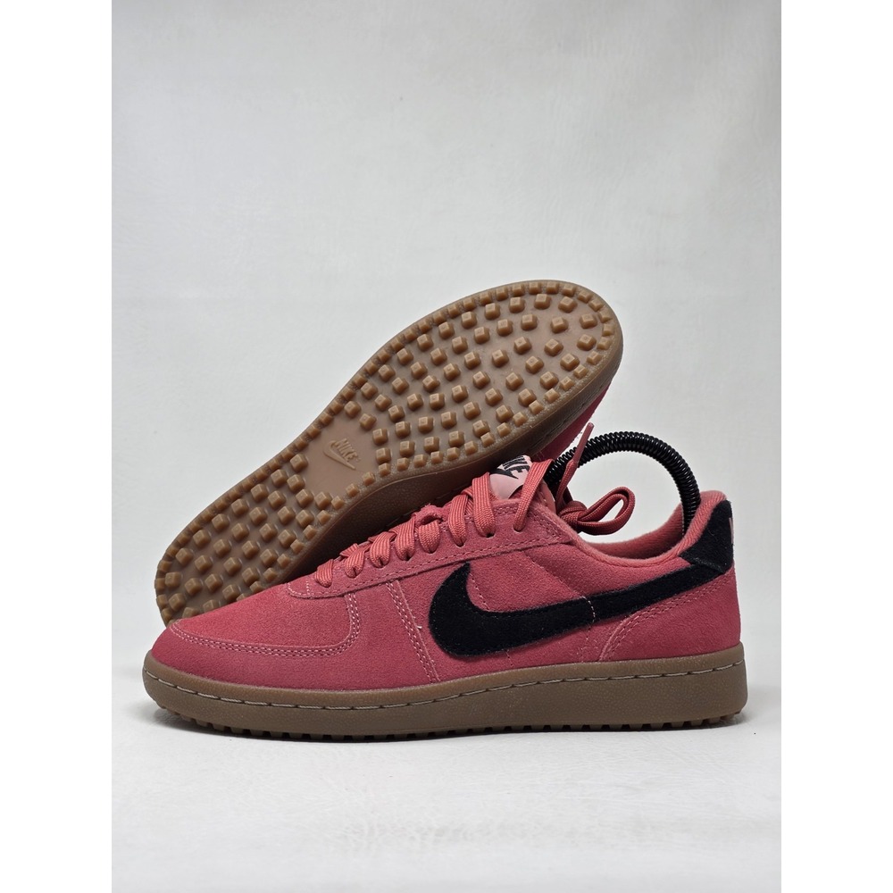 Nike Field General Size 7.5 Womens Red Black Gum Casual Shoes IF1743-601 New